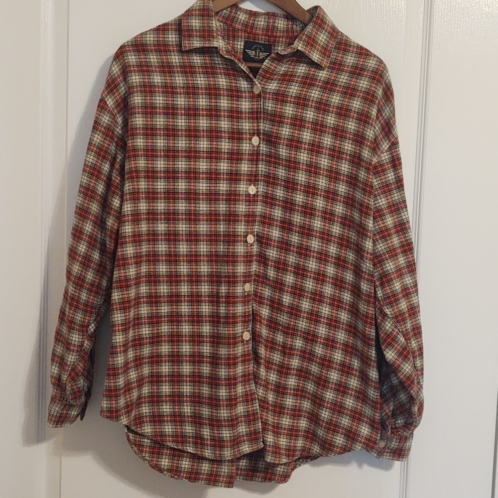 Dockers Plaid Flannel Men's Shirt